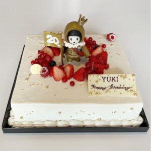 YUKIの誕生日ケーキ